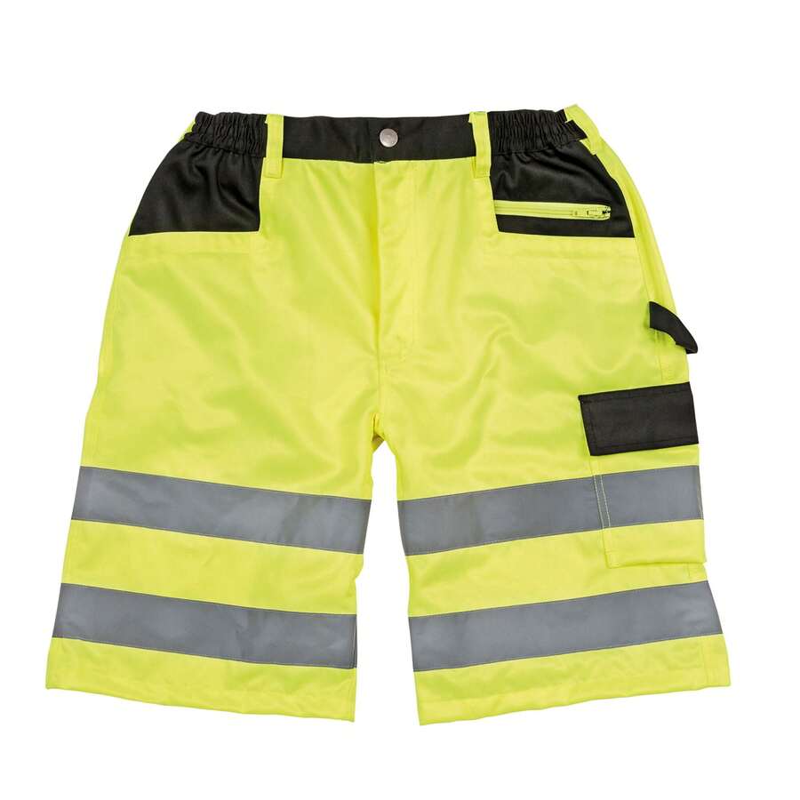 Result Men Cargo Shorts (Fluorescent Yellow) - 黃色 - 查看 1