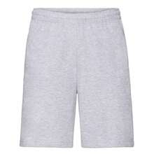 Fruit of the Loom Mens Lightweight Shorts (Heather Grey) - 灰色 - 查看 1