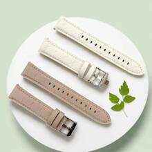 QCTOG Bracelet de montre en PU doux de 18 mm pour GT5 (41 mm) GT5 Pro (42 mm) Honor S1 Bracelet S1/B5 Talkband B5, Bracelet de mode pour Garmin Venu 2S/3S, Move 3S, Forerunner 255S 265S, Bracelet de rechange réglable pour Garmin Vivoactive 4S Vivomove 3S Active S, léger, confortable, respirant, polyvalent pour un usage casual, sportif, professionnel et plus encore