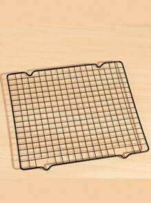 2pcs/1pc Baking Cake Cooling Rack For Restaurant Bread Cooling Rack Black Non-Stick Home Drying Net For Baking Kitchen Gadgets Kitchen Accessories