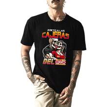 Playera Calaca Adicto a las Cajeras del Oxxo Camiseta Nocivo Calacas Chidas - Negro - Ver 3
