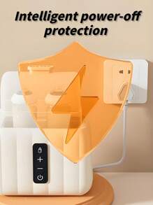 1 Piece EU Multi-Function Constant Temperature Bottle Warmer High Temperature Resistant High Transparent PP Material