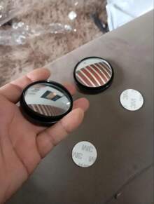 2 Car Rearview Mirrors, High-Definition Round Mirrors, 360 Degree Adjustable Blind Spot Mirrors, Wide-Angle Mirrors, Increase The Safety Of Children In The Car