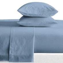 Sheet Sets With Pillowcases - 藍色 - 查看 2
