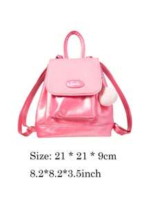 Barbie Pink New Large Capacity Student Backpack, Girl Gift Bag Women's Shoulder Bag, Multifunctional, Phone Bag, Women's Cute Backpack, Travel Backpack Student Backpack Decor Back To School