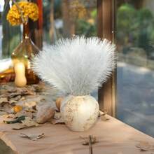 10pcs 55cm Upgraded Pampas Grass DIY Room Decor, Artificial Reed, Simulated Reeds Flowers Home Decor Items - Multicolor - View 8