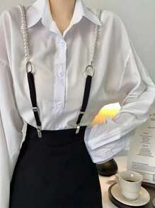 1 Stück modischer Hosenträger mit Kunstperlen und Strass, elastisch, verstellbar, stilvoller und vielseitiger Gürtel für Hosen und bequeme Hosenträger für alle Anlässe, Halloween Accessoires, Halloween Kostüme Herbst-Winter Accessoires, Halloween Kostüm, geeignet für Teenager, Jugendliche, Herren, Lässig, Outdoor, Sport, Urlaub, Abschlussgeschenke, Geburtstag, Alltagskleidung