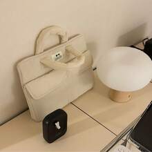 YOONI 1 件韩国 Ins 简约多层收纳包，功能强大，全新防震 11/13/15 英寸 iPad 内袋，可爱笔记本电脑收纳包，送朋友礼物开学季礼物返校