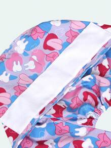 1 Stück Polyester Dental/Arzt/Krankenschwester grafikaufdruck elastische Kappe, verstellbare unisex medizinische/tierärztliche klinik Arbeitskappe