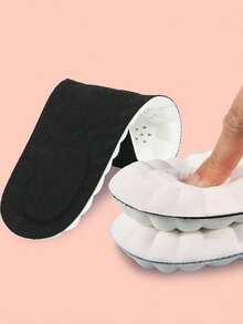 1 Pair Of Soft Sole Insoles That Don't Tire Your Feet, Suitable For Sports. These Anti-Odor, Moisture-Wicking Insoles Provide A Plush, Comfortable Feel, Perfect For Long Periods Of Standing, Shoes Accessories For Women Men