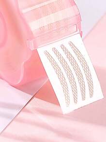 1 Roll 360pcs Water-Activated Lace Double Eyelid Tapes, Invisible No Adhesive Lasting Eyelid Fibers Ideal For Makeup,Makeup,Cheap,Room Decor,Vanity,Travel,Bedroom,Makeup Accessories