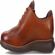 Mens 2.Zerogrand Laser Wingtip Oxford - British Tan/Java - View 4
