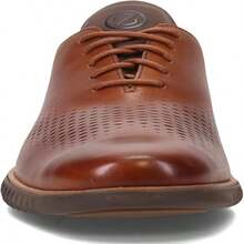Mens 2.Zerogrand Laser Wingtip Oxford - British Tan/Java - View 5