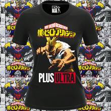 Playera Unisex con Estampado de Allmight plus ultra | Diseño Urbano y Comodo | Streetwear, Festivales y Uso Diario | Algodón Peinado y Corte Holgado  | Ideal para Outfits Casuales, Fiestas o Regalos | Hombre y mujer - Negro - Ver 6