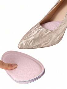 Soft High Heel Front Cushion Pads For Women, Non-Slip Breathable Sweat-Absorbent Foam Insole For Shoes Too Big