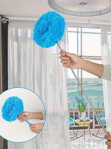 1/2/3/4Pcs Ceiling Fan, 12 Ft Long-Handled Microfiber Ceiling Fan Duster, Duster, Extendable Ceiling Fan Cleaner,Microfiber Ceiling Fan Duster, Dust Remover High Ceiling Extended Fan Blade Cleaner, Dust-Proof, Reusable, Machine Washable, Easy Cleaning Brush - View 6