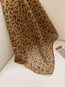 1 pezzo di accessori per capelli, foulard, sciarpe, sciarpa triangolare da donna, stile hip-hop, versatile, in tessuto di raso floreale