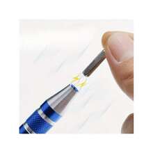 8-In-1 Multifunctional Screwdriver: Aluminum Alloy Combo Tool For Disassembly And Repair, With Phillips And Slotted Tips - Multicolor - View 8