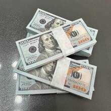 100/300/500 Realistic Fake Money Models, Photography Props, Christmas Party Decorations, Party Supplies, Money Party, Fake $100 Bills, Arp, Money, Prop Money, Fake Money, Game Money, Realistic Money, Wedding Supplies, Graduation Party