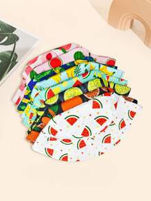 1pc Women Watermelon Printed Reversible Bucket Hat, Sun Protection Casual Versatile Summer Hat For Outdoor Use - Multicolor - View 2