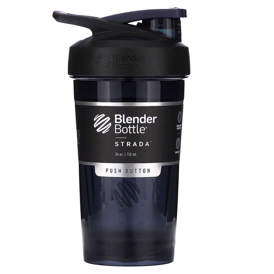 Blender Bottle Strada, Tritan, FC Black, 24 Oz (710 Ml) - 駝色 - 查看 1