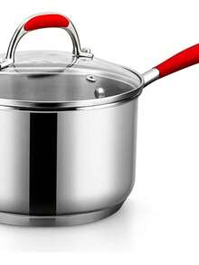 Batería De Cocina Swiss Haus 12piezas de Acero Inoxidable Rubi - Plateado - Ver 3