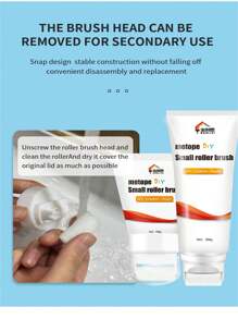 Wall Repair, Interior Wall Paint, Graffiti, Dirty Covering, Small Roller Latex Paint, Water-Based Household Color Change Paint