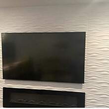 NKEN Panouri de perete 3D artistice cu model liniar. 29,4 x 29,4 cm, alb mat/negru. Material, inodor, ușor, ușor de instalat, rezistent la foc, impermeabil și la umezeală, potrivit pentru decorarea pereților în case, camere, băi, dormitoare și camere de zi. Ziua Mamei.