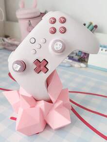 水晶形视频游戏控制器展示架 - 彩色 - 查看 5