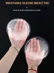 Almohadillas reutilizables de silicona para sujetador de traje de baño, copas de bikini, realzadoras, insertos de sujetador transparentes de gel adhesivo de silicona para elevación de pecho