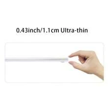 2pcs/Pack Motion Sensor Under Cabinet Light, LED Closet Lights , 3 Color Dimmable Magnetic USB Rechargeable For Kitchen Wardrobe Closets Counter Cupboard Stairs Corridor Shelf