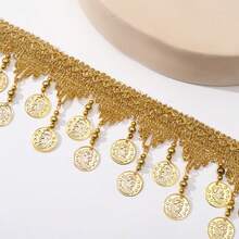 1码流苏流苏舞蹈流苏吊坠8厘米宽蕾丝缝纫配件服装DIY工艺品和手工艺材料饰边流苏缝纫流苏装饰高级定制流苏流苏饰边 - 彩色 - 查看 5