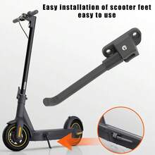 Electric Scooter Parking Stand Kickstand Braket For Segway Ninebot MAX G30 G30D Kickscooter Tripod Side Support Parts - Black - View 4