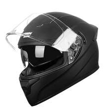 Crown Racing Full Face Motorcycle Helmets Motorbike Street Bike Helmet For Men And Womens DOT Approved Motorcycle Helmet - Black - View 8