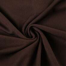 Women's Rib Knit Slim Fitted Crop Tops Short Sleeve Turn Down Collar Button Up Shirts Fake Collar Dickey Collar T-Shirts Blouse Summer Casual Crop Tops - 棕色 - 查看 10