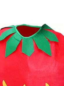 مجموعة 2 قطعة - 1 قطعة زي فاكهة كيوت (فراولة، بطيخ، موز) مناسب لارتفاع 100-140 سم، مناسب لمناسبات مختلفة، عروض مسرحية، حفلات - متعدد الألوان - مشاهدة 9