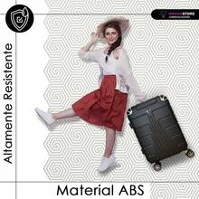 Kit Maletas Viaje Avión Carry on 2pz 10kilos Con Candado De Seguridad Ruedas 360 Set 20+20 Pulgadas Cabina - Negro - Ver 7