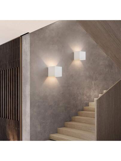 Wand Verlichting LED Indoor/Outdoor: Outdoor Warm Wit IP65 G9 Up Down Stairs Lighting Indirect Ho Walls Bedroom Corridor Stairwell view 7