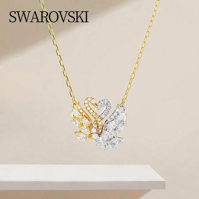 Swarovski 施華洛世奇 Swan愛心抱抱鵝項鍊女鍊感輕奢送女友生日禮物女 【重磅新品】5714934