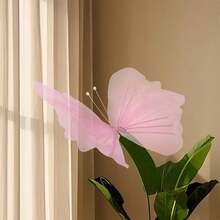 Large Butterfly Decoration DIY Party Decoration Wedding Photo Booth Prop For Indoor Outdoor - Pink - View 5