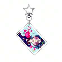 动漫 ALIEN STAGE 钥匙扣 吊坠 汽车钥匙链 亚克力支架 MIZI SUA TILL IVAN HYUNA LUKA 粉丝礼物 角色扮演配件 - 彩色 - 查看 12