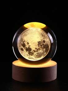 6CM NIGHT LIGHT BALL WITH USB CABLE - Luna - View 2