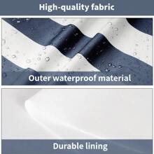 Women's Beach Tote Bag, Large Waterproof Zipper Beach Bag Sandproof Pool Bags (Random Pattern)