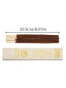 1Box, Nepalese 7 Chakra Handmade Incense Stick , Plant And Grass Incense, 7 Different Scents, Sandalwood, Frankincense, Jasmine, Lemongrass, Rose, Patchouli, - Perfect For Yoga, Meditation, And Home Decor,Incense Burner Accessories(Burning Time Is About 40 Minutes)