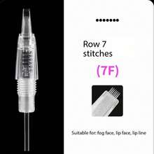 20 st Permanenta nålar Makeup Ögonbrynsnålar Makeup Tatueringsnålar Permanent Penna Makeup Nålpatron för eyeliner och ögonbrynstatueringsmaskin