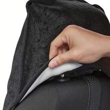 1 件防水通用毛巾汽车座椅垫套，防滑防汗运动跑步游泳沙滩徒步座椅套