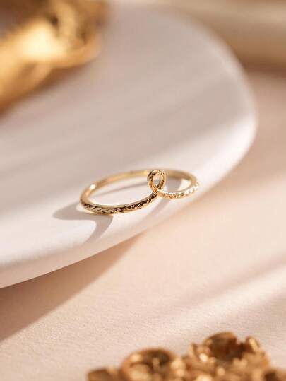 1pc 925 Sterling Silver Fresh And Simple Twisted Twisted V Ring For Women Daily Commuter Decoration Rings Party Accessory Ladies High Quality Ring Fine Jewelry Gift