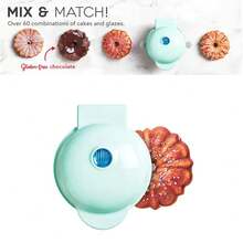 Mini Portable Cake Baking Machine Ready To Ship Electric Portable Cupcake Maker 110V/220V - 巴西插電(220V) - 查看 7