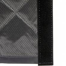 YUNRUX Cortina de puerta con aislamiento térmico magnético de 2,1 m, protección contra el frío, impermeable, color gris