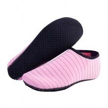 1pc Quick-Dry Beach Socks With Soft Sole For Snorkeling, Swimming, Boating, Hiking, Surfing - Breathable And Lightweight, Beach Essentials, Pool Float - Pink - View 17